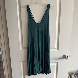 Teal Sleeveless Dress